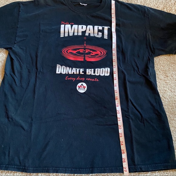 Shirt, Donate Blood 🩸 Make an Impact “Every Drop” - Picture 2 of 3